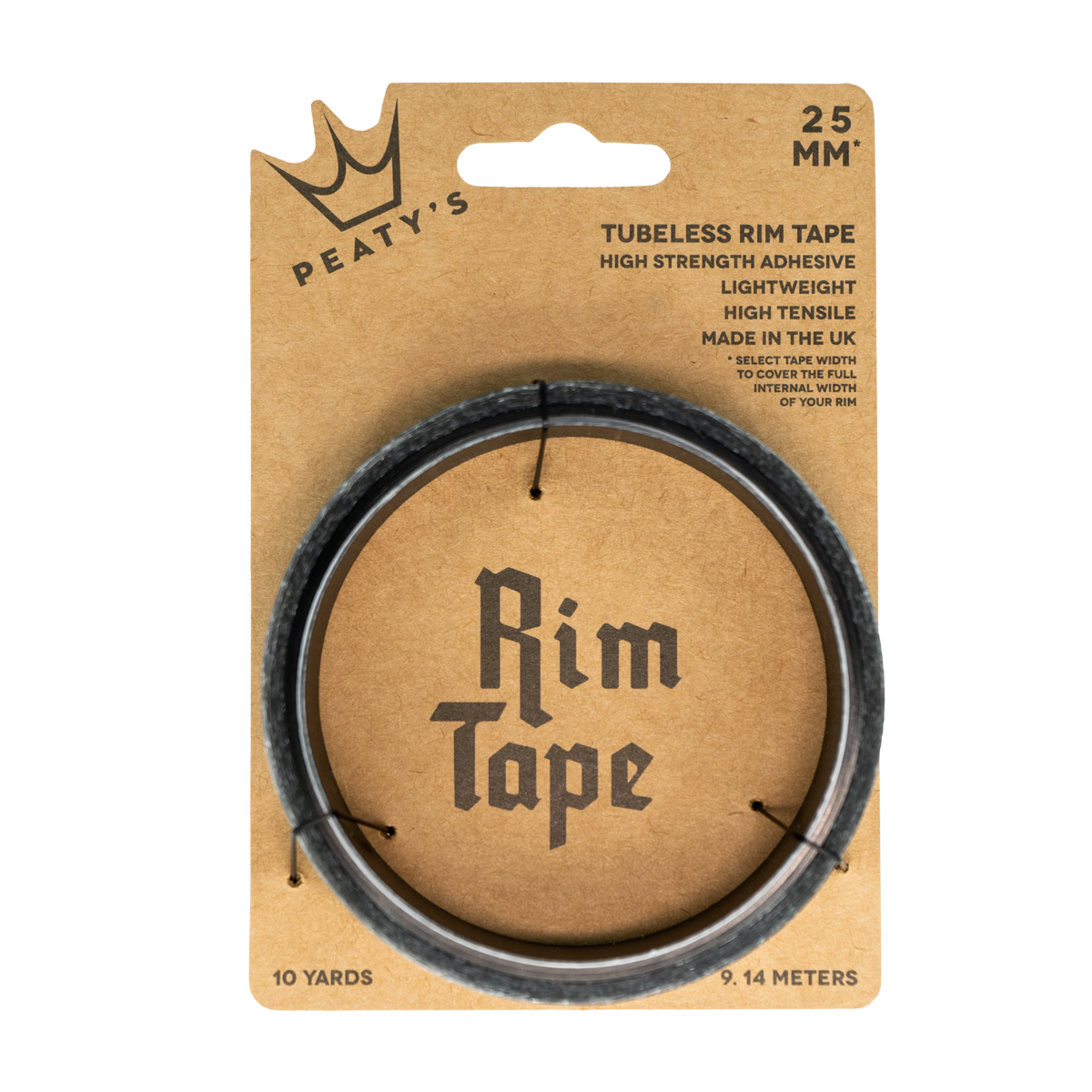 Peaty's Rim Tape Tubeless Rim Tape Clear Choice Spin Products