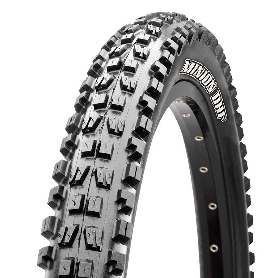 Two (2) Maxxis, Minion DHF, Tire, 29''x2.60, Folding, Tubeless Ready, Dual, EXO, Wide Trail, 60TPI, Black