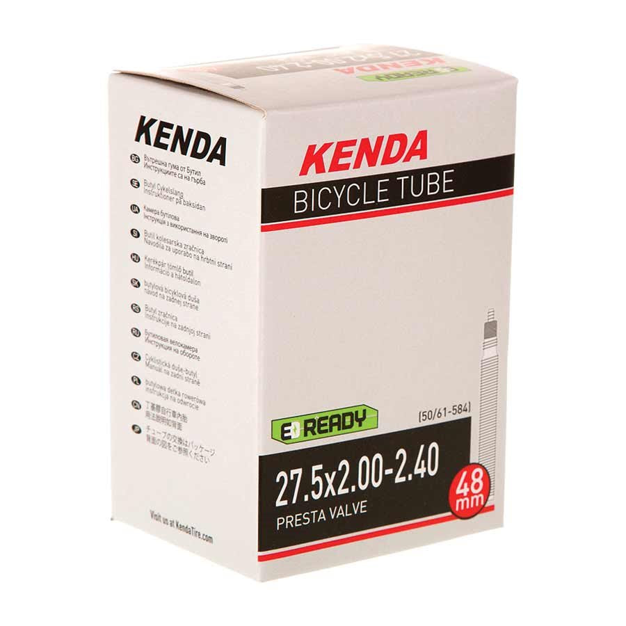Four (4) Kenda, Presta-Removable Valve Core, Tube, Presta, Length: 48mm, 29'', 2.00-2.40