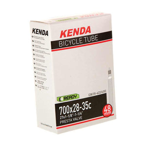 Four (4) Kenda, Presta-Removable Valve Core, Tube, Presta, Length: 60mm, 700C, 30-43C