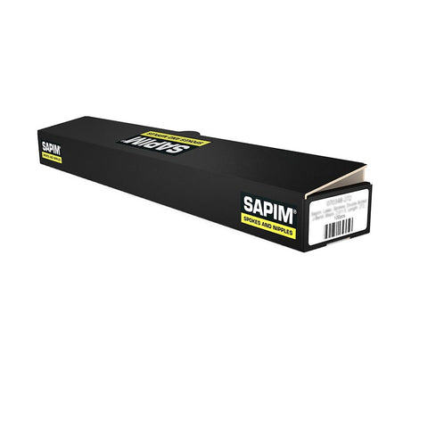 Sapim, Race, Spokes, Double Butted J-Bend, Black, 2.0/1.8, Length: 284, 100pcs