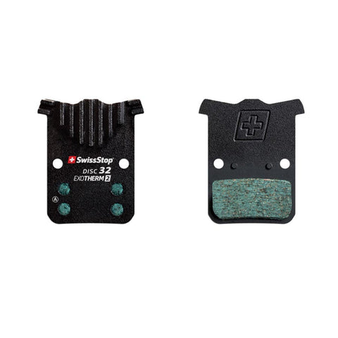 SwissStop, Exotherm2 35, Disc Brake Pads, Shape: SRAM Level/2 Piece Road, Organic, Pair