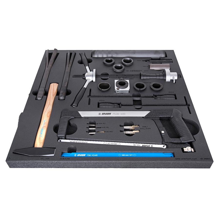 Unior, Frame and Fork Tools Tray Set, Set
