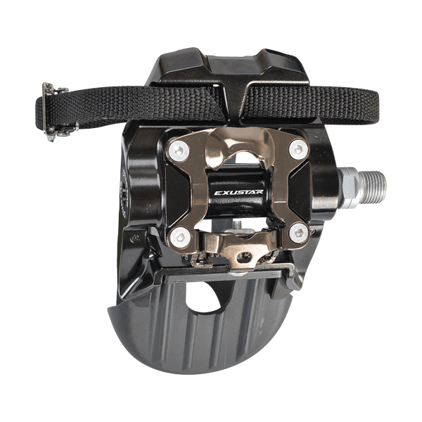 Combination Pedal - Toe Clips and Shimano SPD Compatible